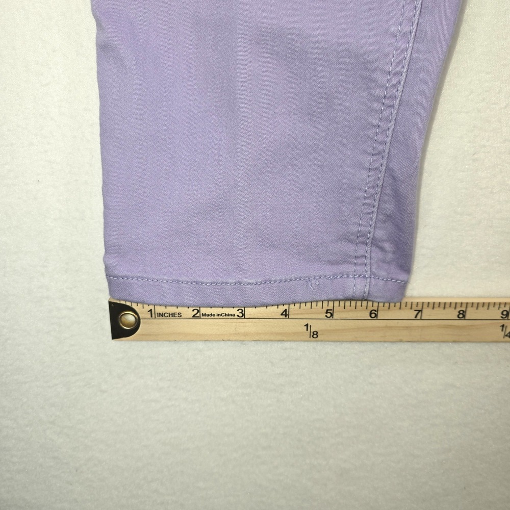 DG2 Diane Gilman The Shaper Lavender Purple High Rise Straight Leg Jeans 18W - Picture 8 of 11